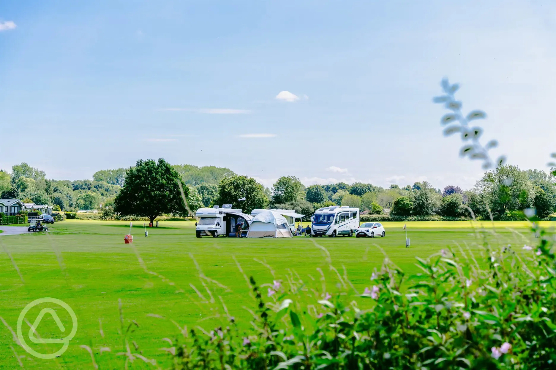 Riverside grass electric pitches