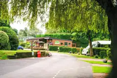 Electric hardstanding touring pitches with 10 amp hook ups by reception Electric hardstanding touring pitches with 10 amp hook ups by reception