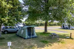 Electric grass pitches with 16 amp hook ups and water Electric grass pitches with 16 amp hook ups and water