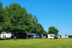 Electric grass pitches (9m x 9m) with water hook ups