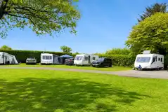 Zeacombe House Caravan Park with grass and hardstanding pitches