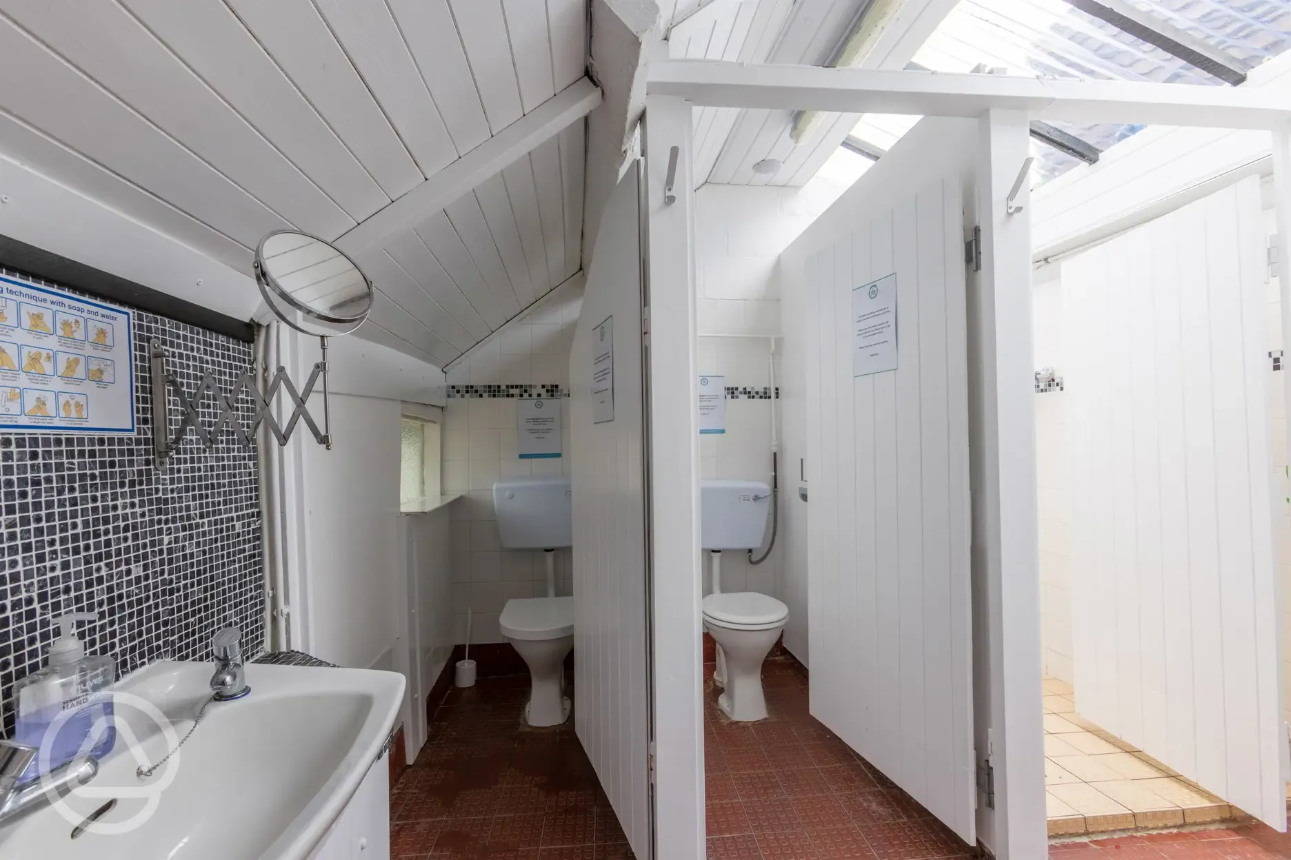 Toilets with baby changing facilities at Cornish Coasts