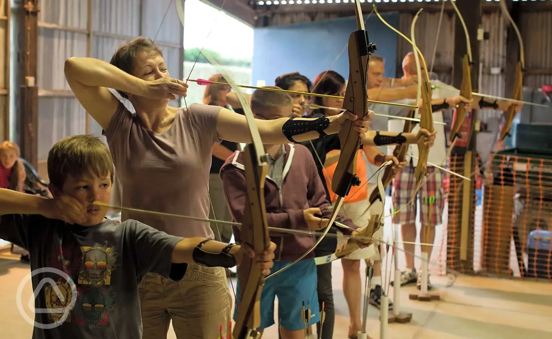 Kids archery for ages 4-12, booking is essential (open select dates)