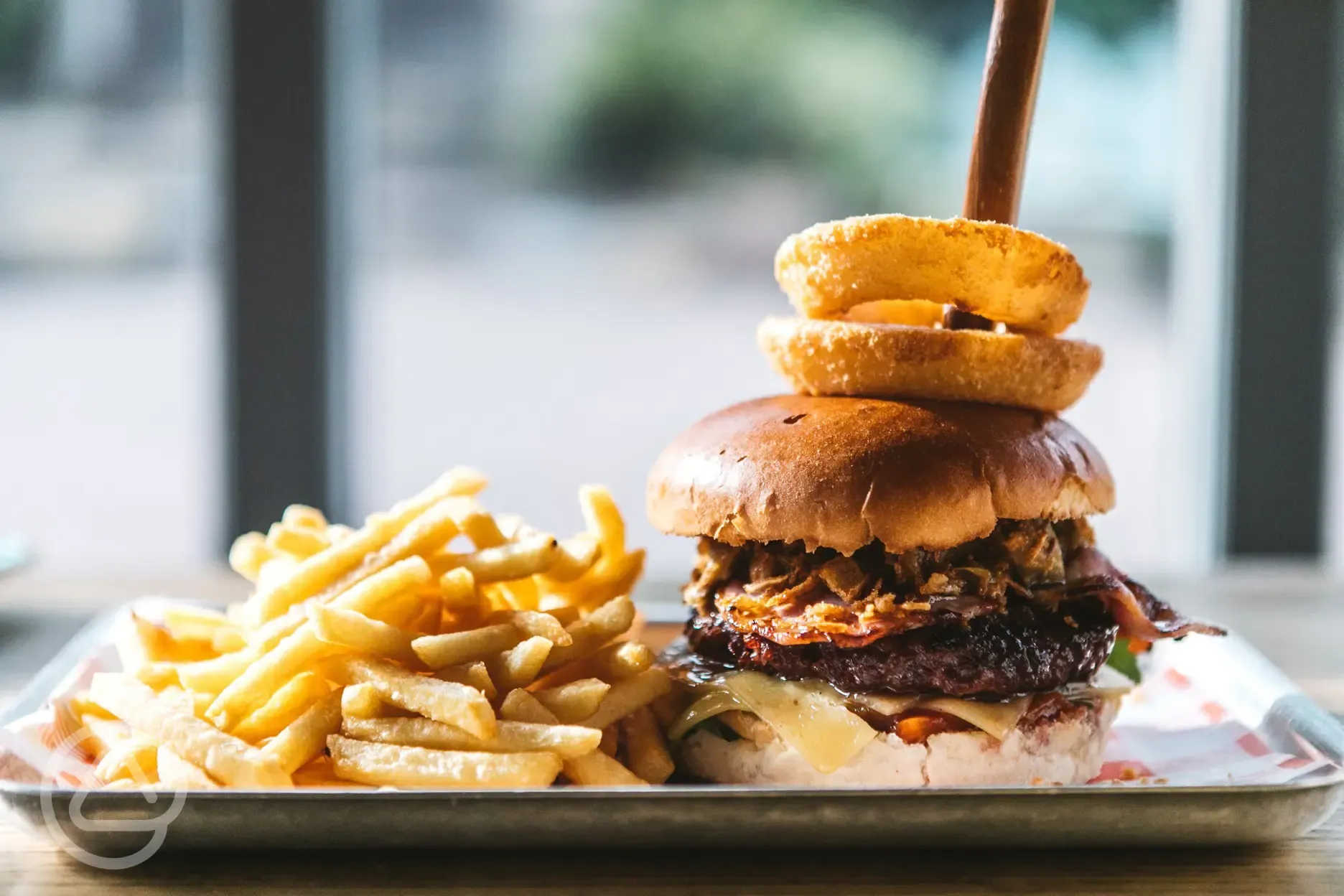 Food served at The Yard Bar and Kitchen 