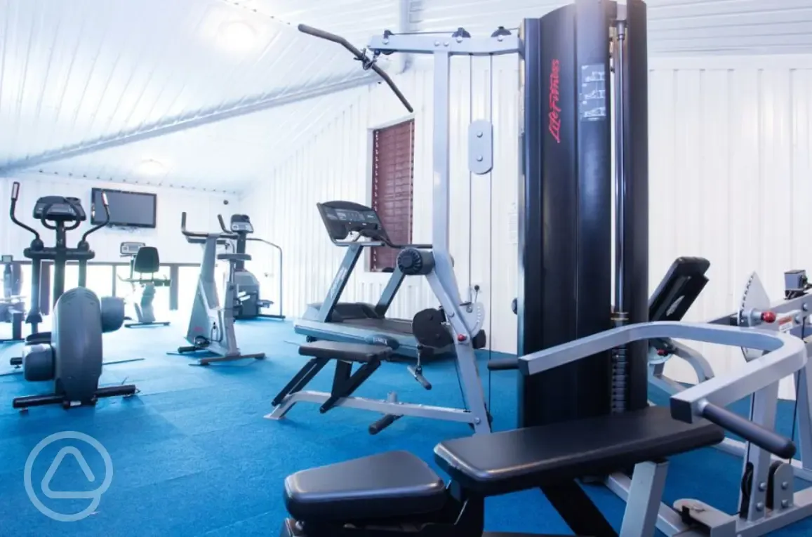Fitness suite gym located in the Sports Barn for over 16s, open daily