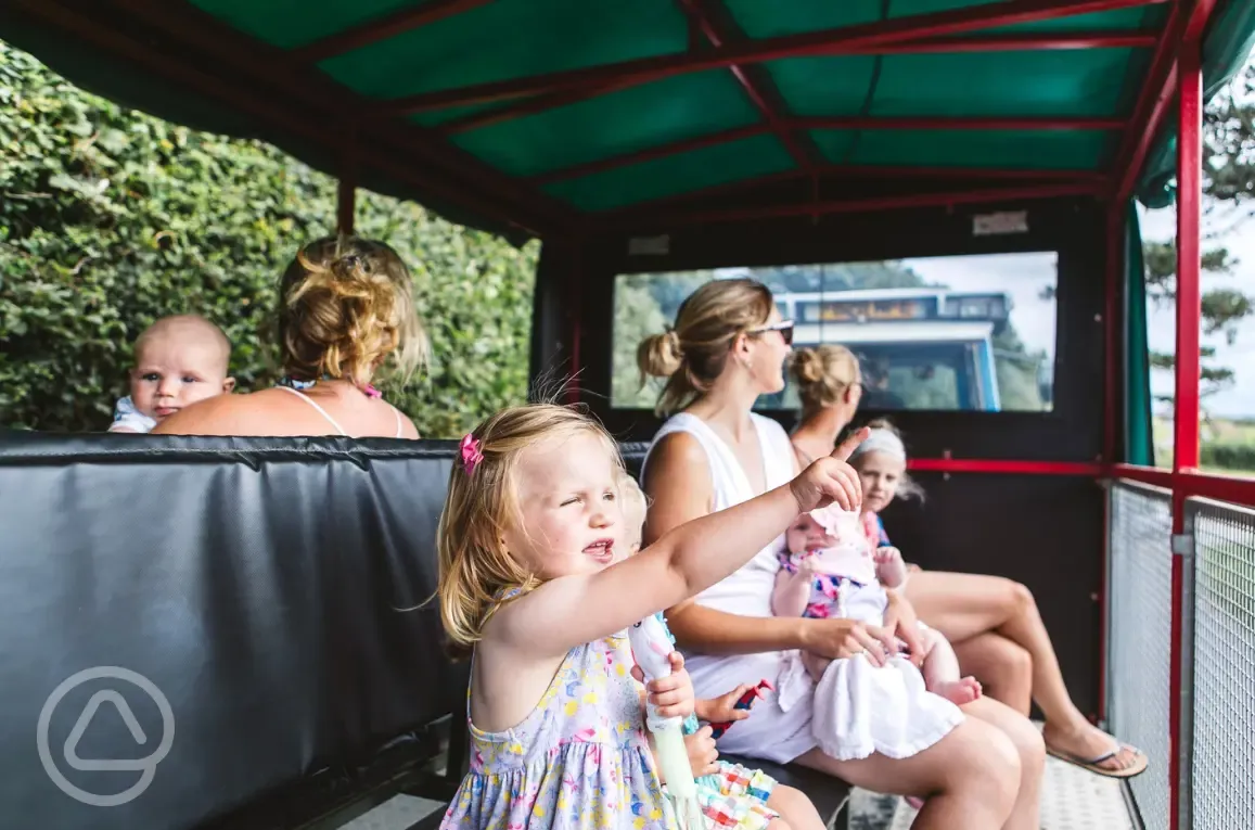 Tractor ride available March - September running once a week on Monday afternoon