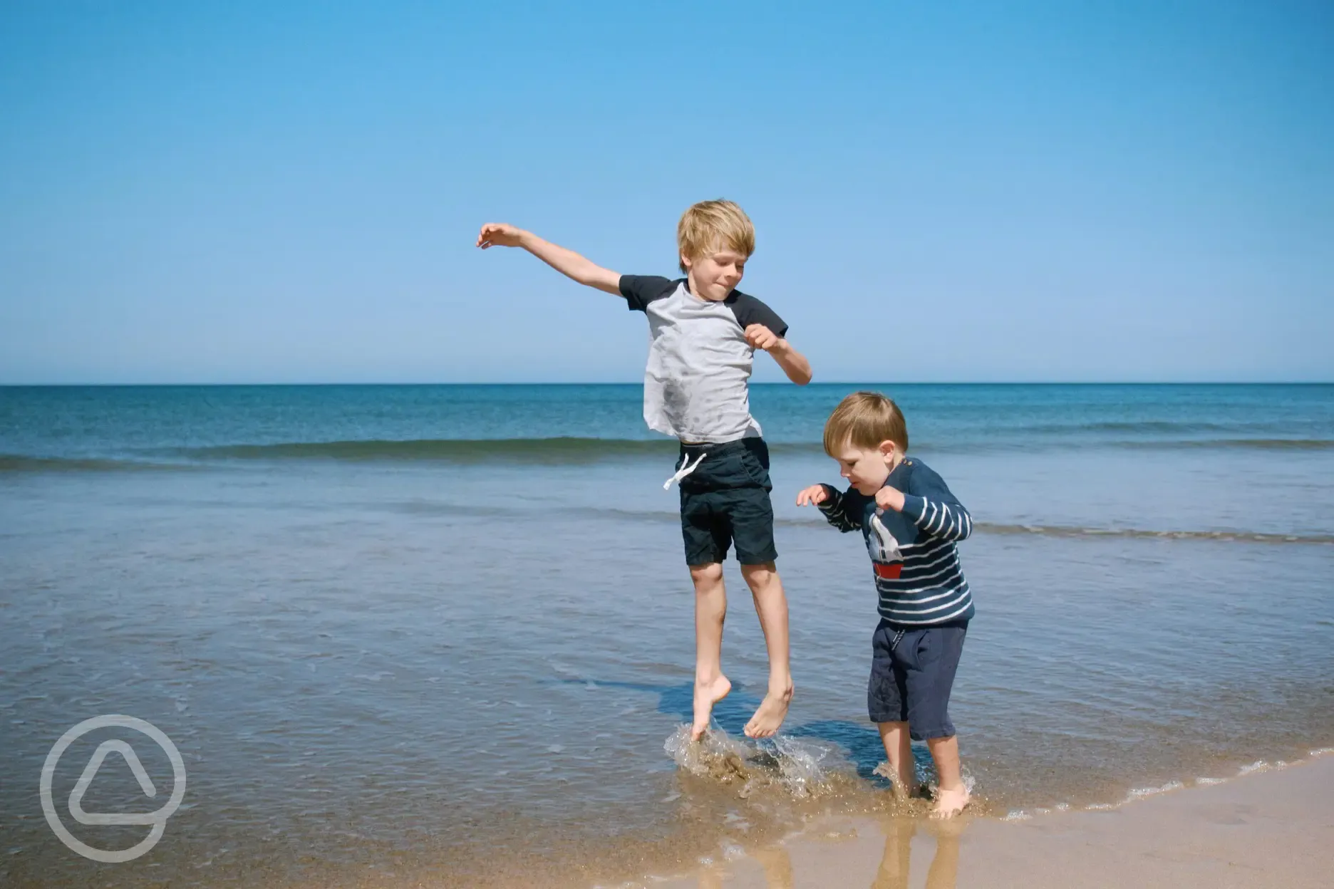 Nearby beach at Bude