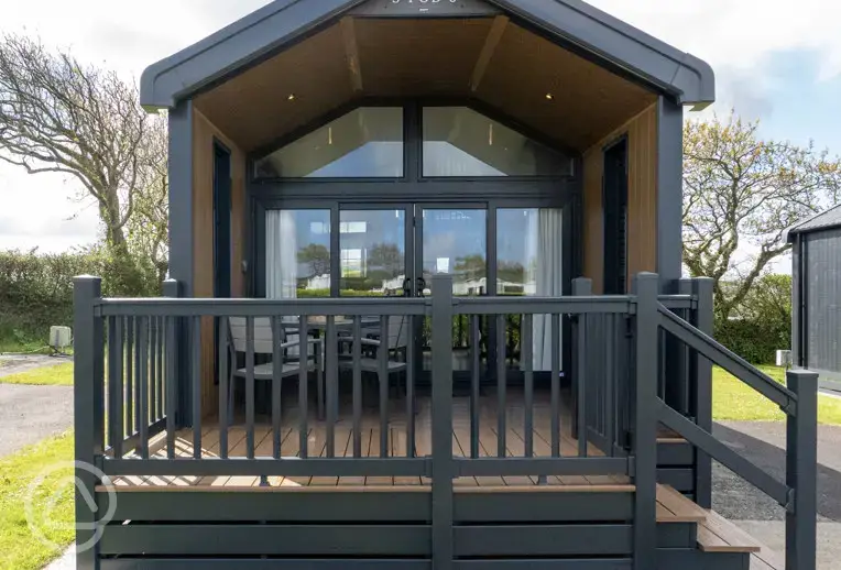 Ensuite glamping cabin