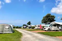 Grass and hardstanding pitches