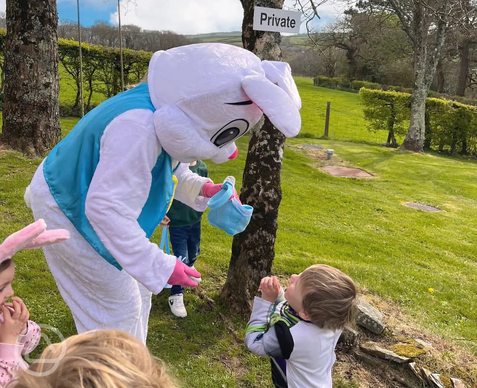 Seasonal events - Bunny trail at Easter