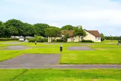 Fully serviced all weather pitches with electric, water and grey waste Fully serviced all weather pitches with electric, water and grey waste