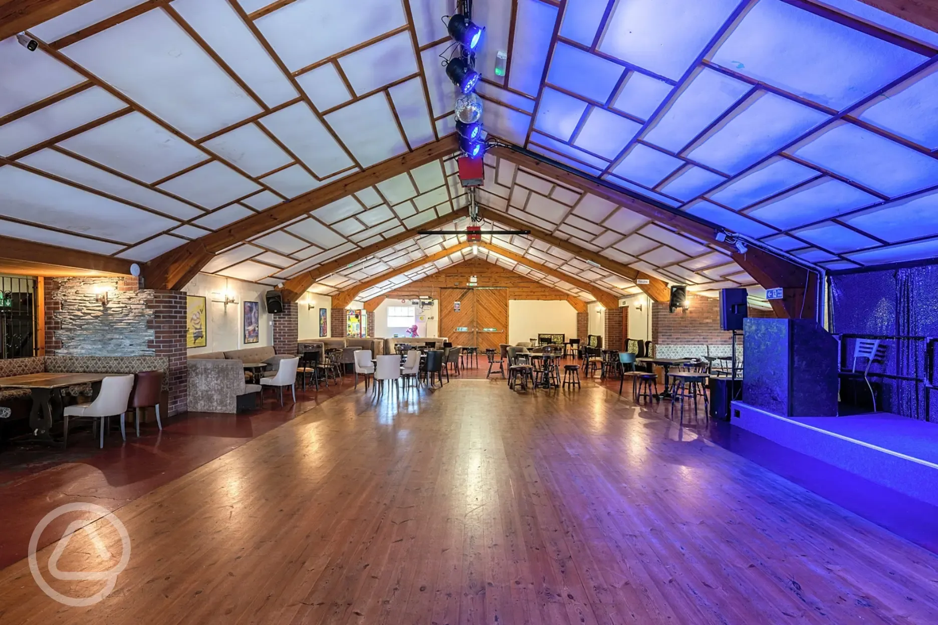 The Olde Barn Bar interior