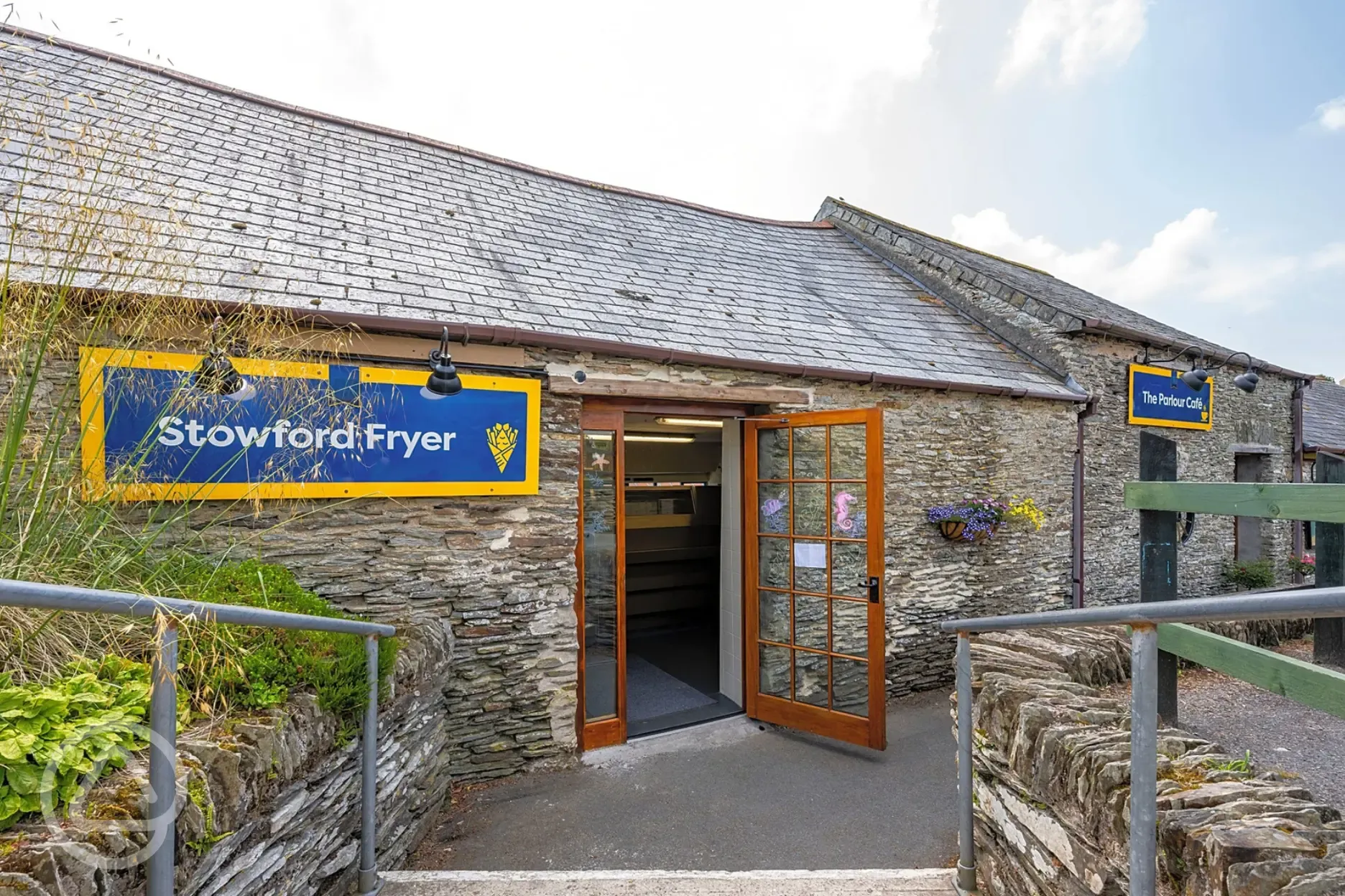 External of takeaway and cafe