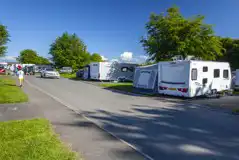 Electric hardstanding touring pitches Electric hardstanding touring pitches