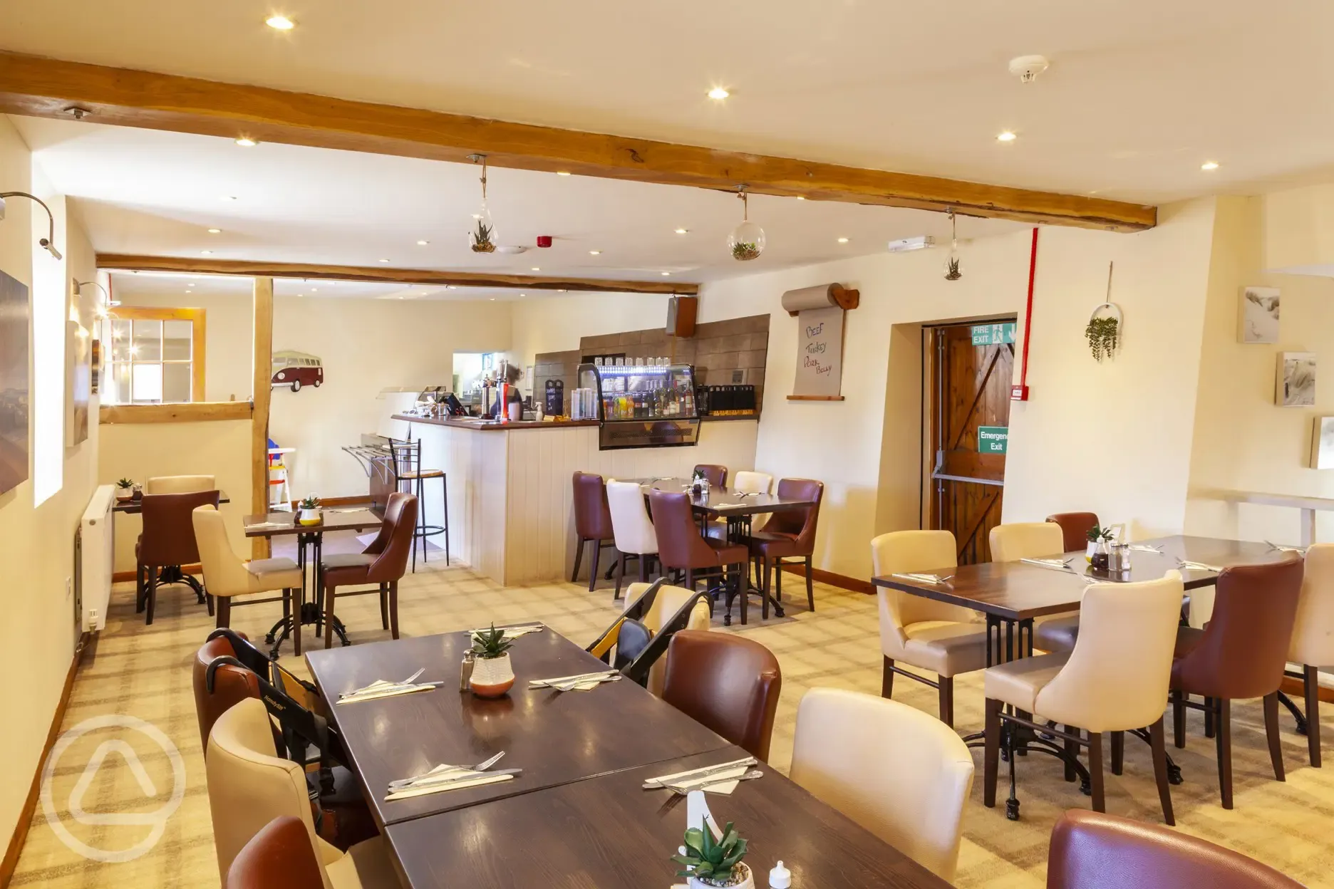 The Parlour Cafe interior