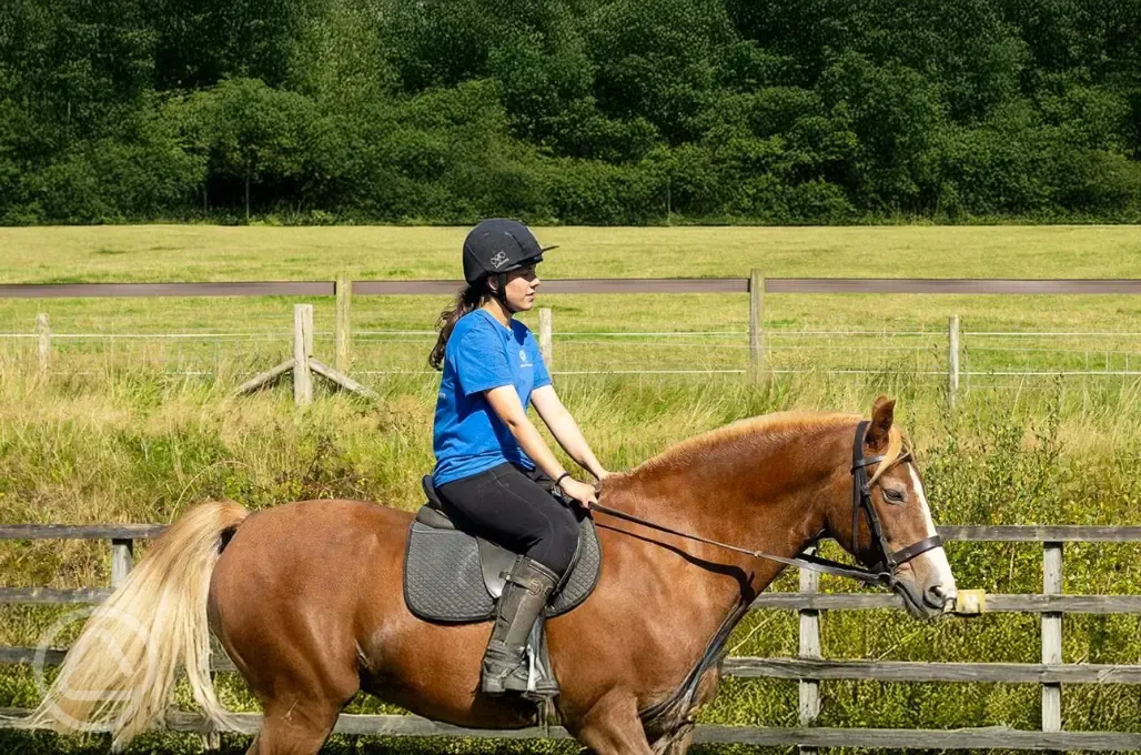 Horse riding