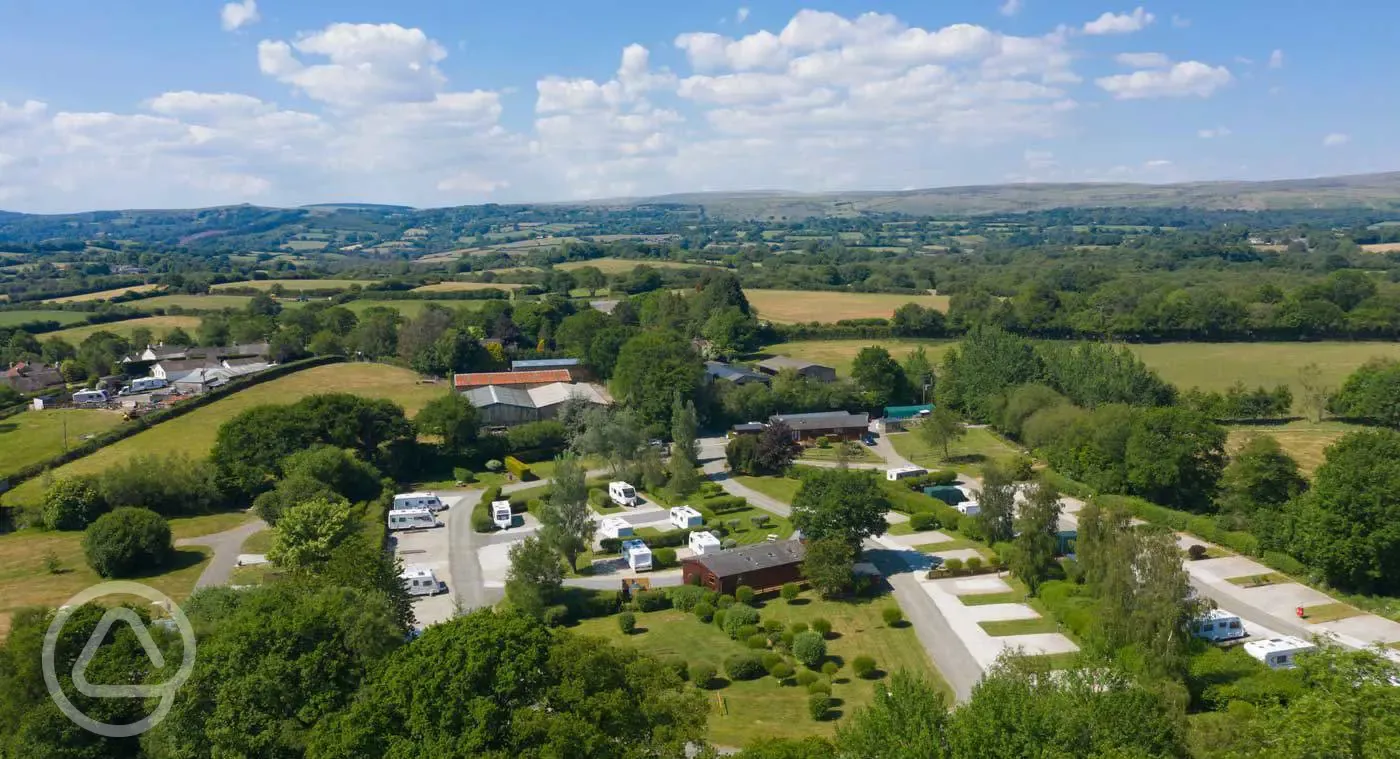 Peaceful, adult only touring site in Dartmoor National Park