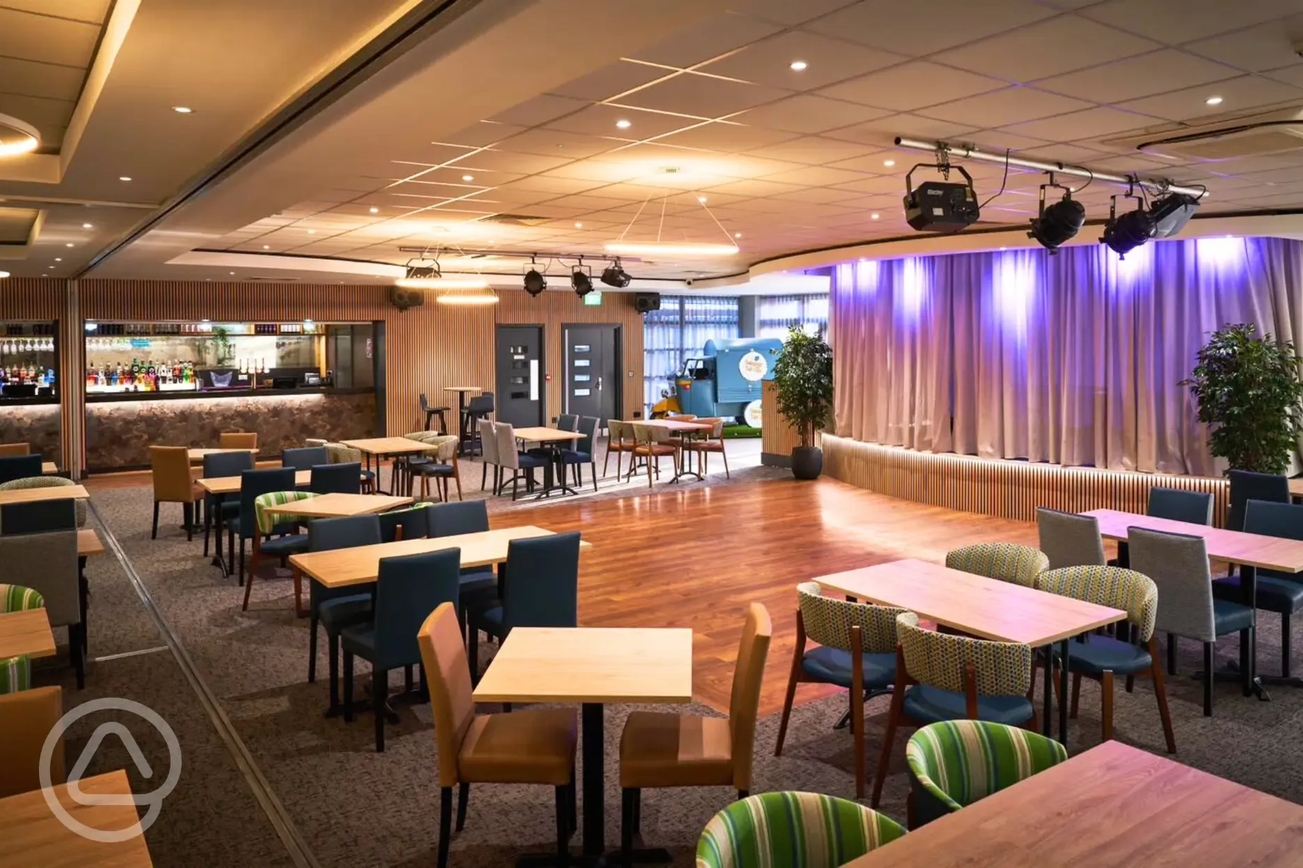 The Venue with entertainment hosted during peak times