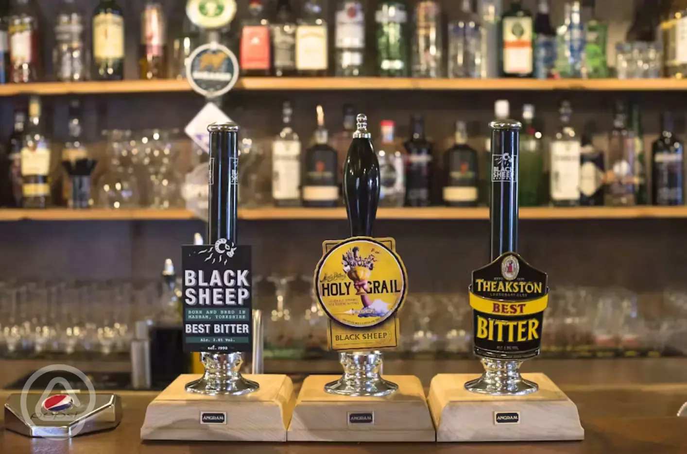 The Barn Pub and Restaurant draught ales