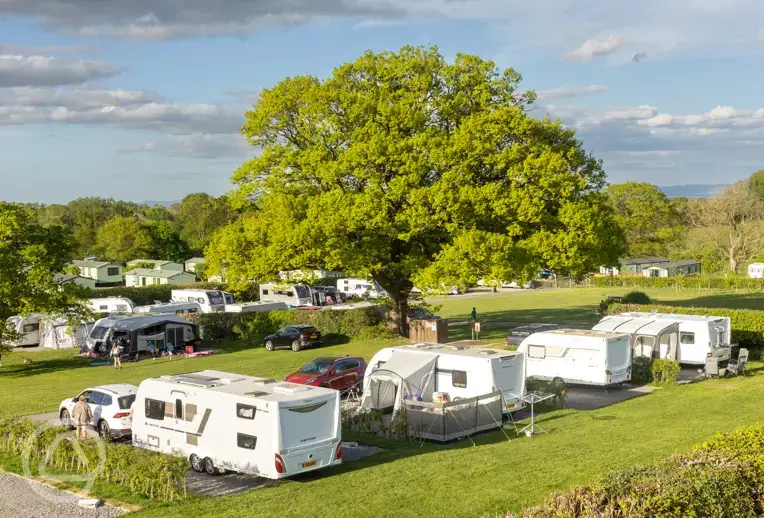 Electric hardstanding pitches