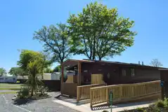 Facilities block with ramp access