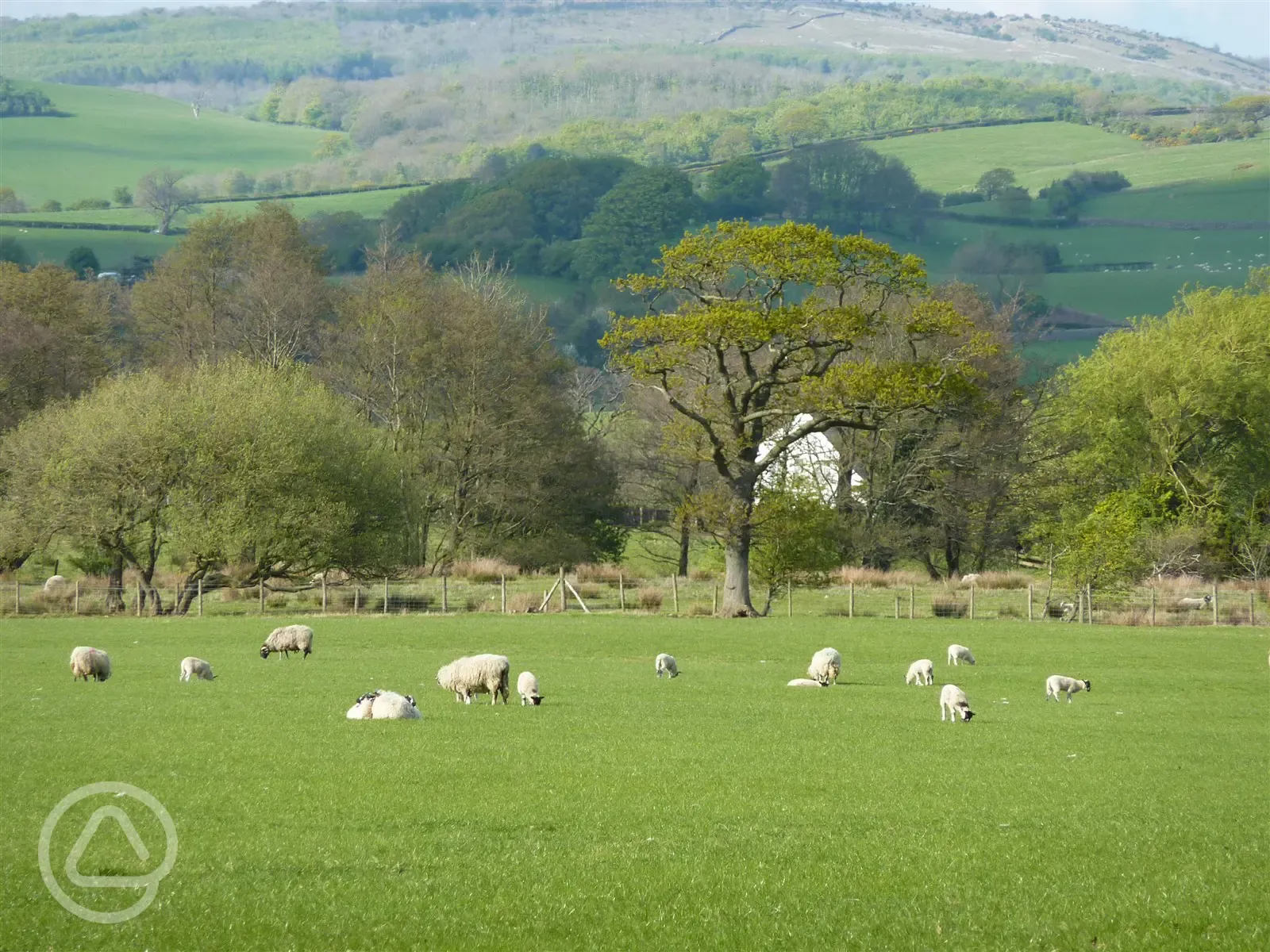 Stunning view from Old Hall Caravan Park