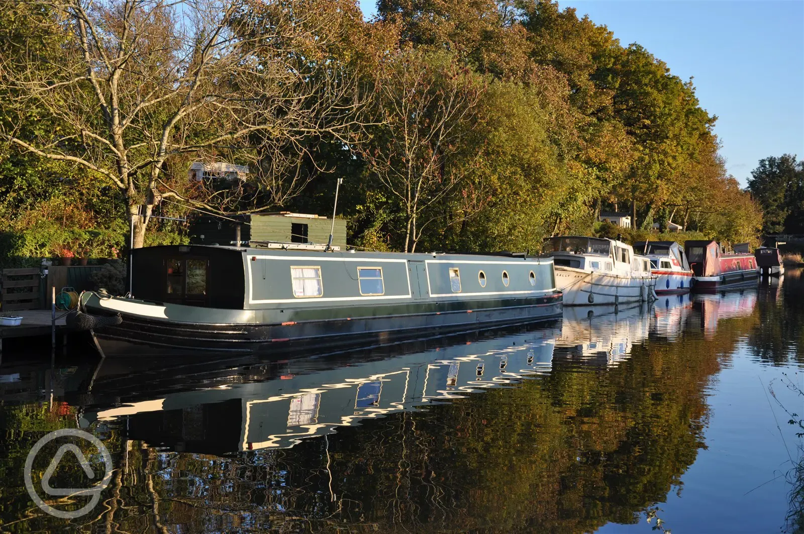 Lancaster Canal is just across the road