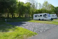 Fully serviced hardstanding pitches