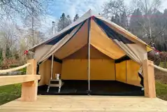 Prospector ready tents with a wood burner (unfurnished)