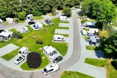 Fully serviced pitches with 16 amp electric, water and grey waste