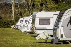 Fully serviced grass pitches Fully serviced grass pitches