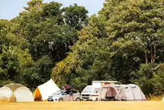 Muntjac camping field grass pitches Muntjac camping field grass pitches