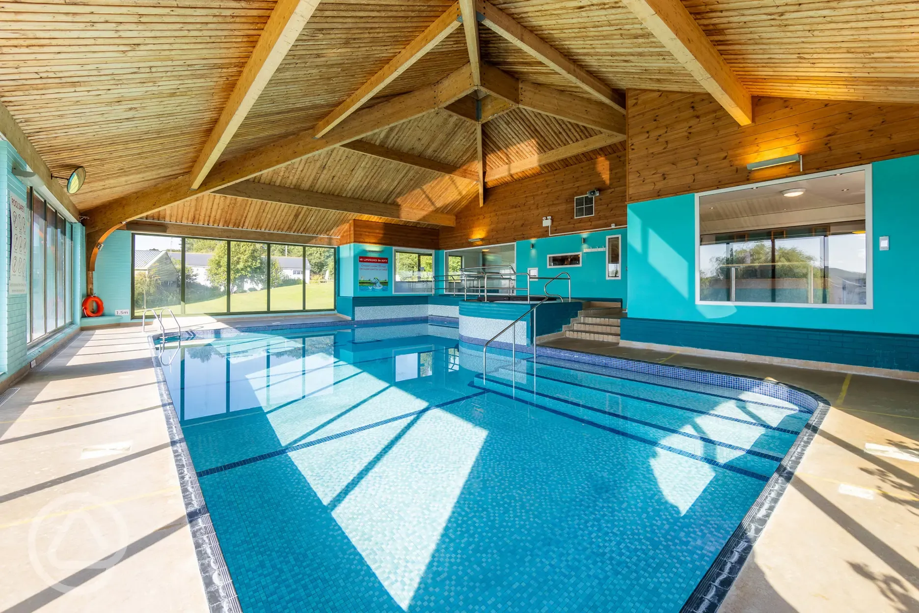 Indoor heated swimming pool (pre-book 45 minute time slots)