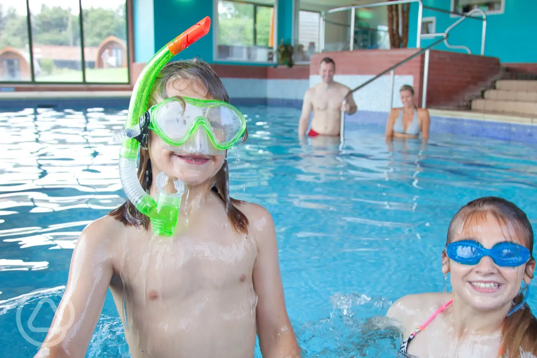 Indoor heated swimming pool (pre-book 45 minute time slots)