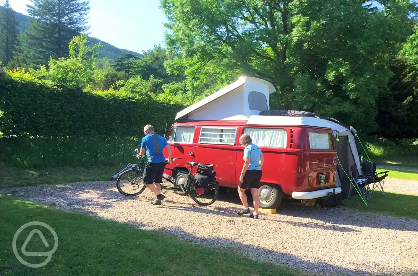 Hardstanding pitches