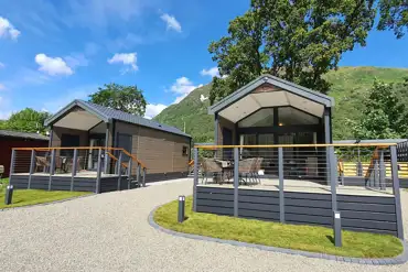 Forest glamping pods