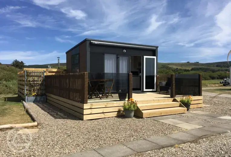 Glamping pod Point Sands - the CaraPod &amp; HotTub