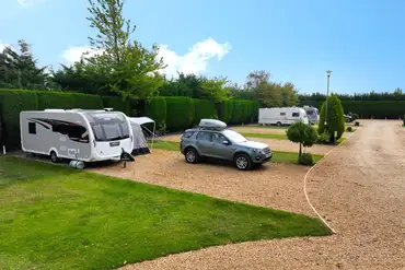 Electric hardstanding pitches for trailer tents and tourers