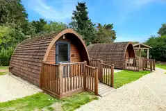 Ensuite glamping pods at Delph Bank Touring and Glamping Park Ensuite glamping pods at Delph Bank Touring and Glamping Park