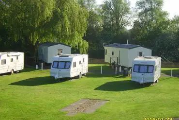 touring pitches and holiday static caravans