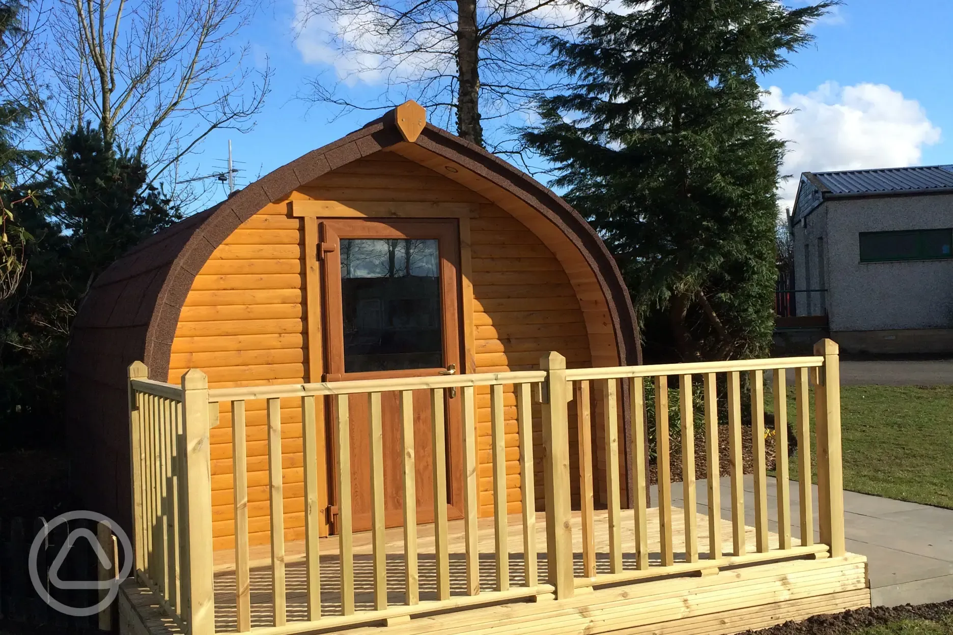 The Glamping pod