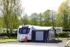 Fully serviced pitches with 16 amp electric, water and waste disposal