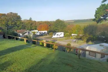 Aerial view of pitches