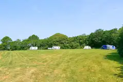 Grass pitches (available April to September) surrounded by open space