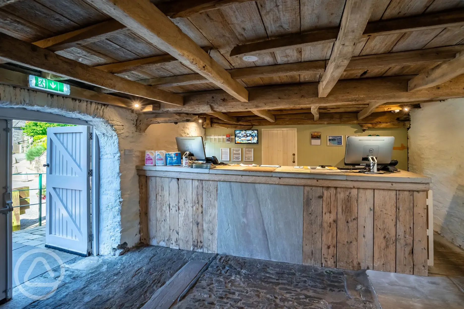 Tregarton Park's reception inside