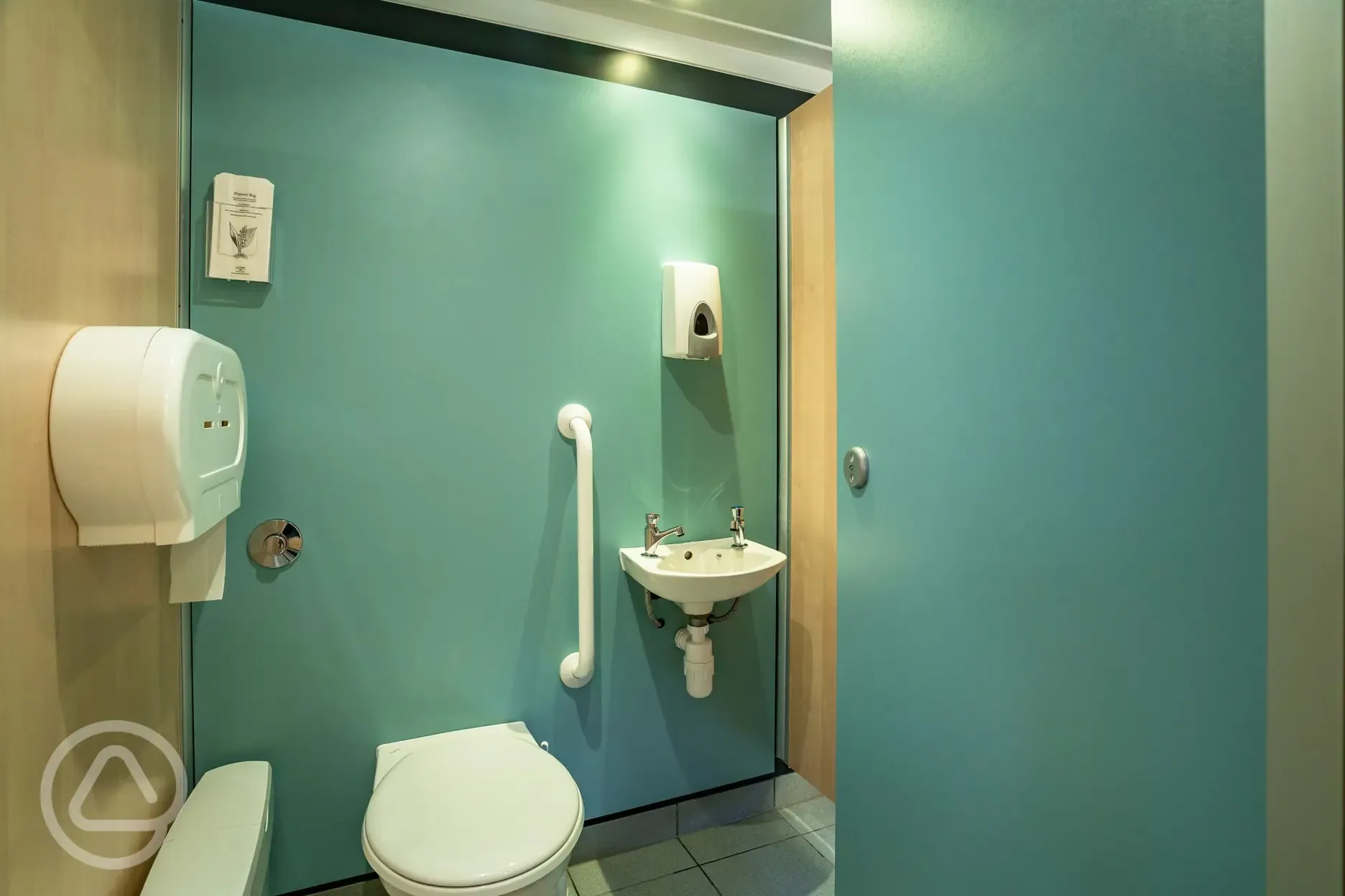 Ladies toilet cubicles at Tregarton Park
