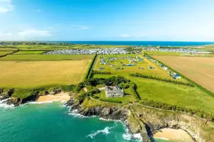 Harlyn Sands Holiday Park, Padstow, Cornwall Harlyn Sands Holiday Park, Padstow, Cornwall