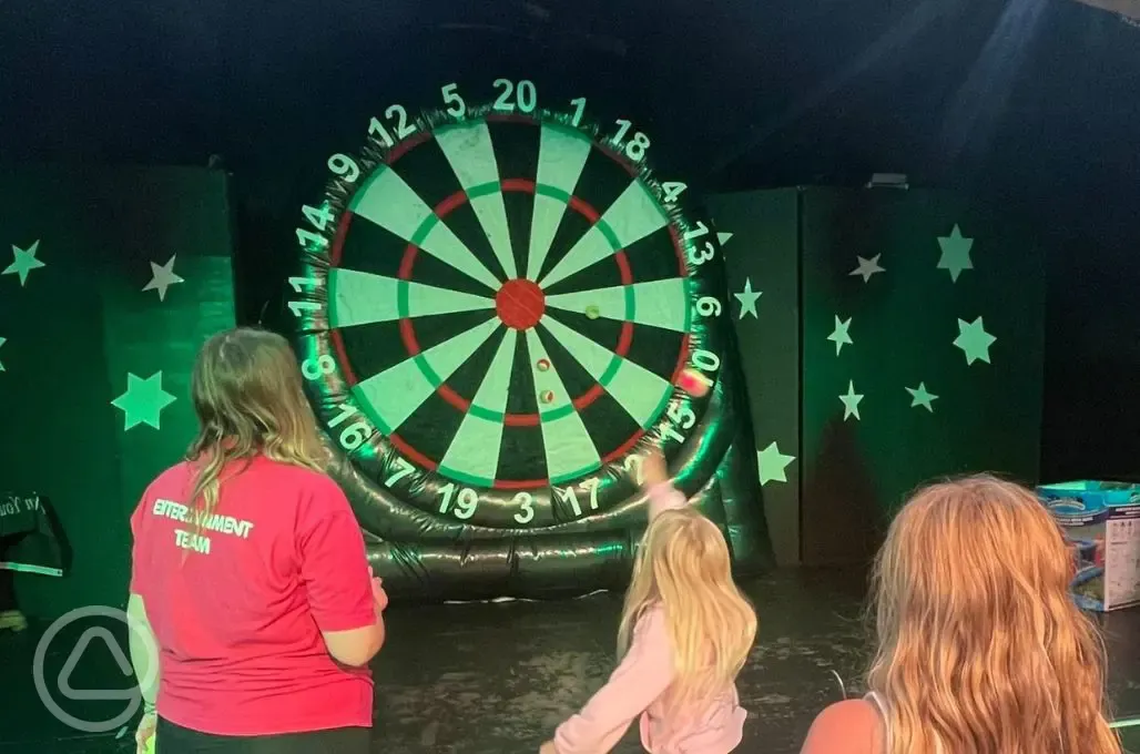 Darts at kids club