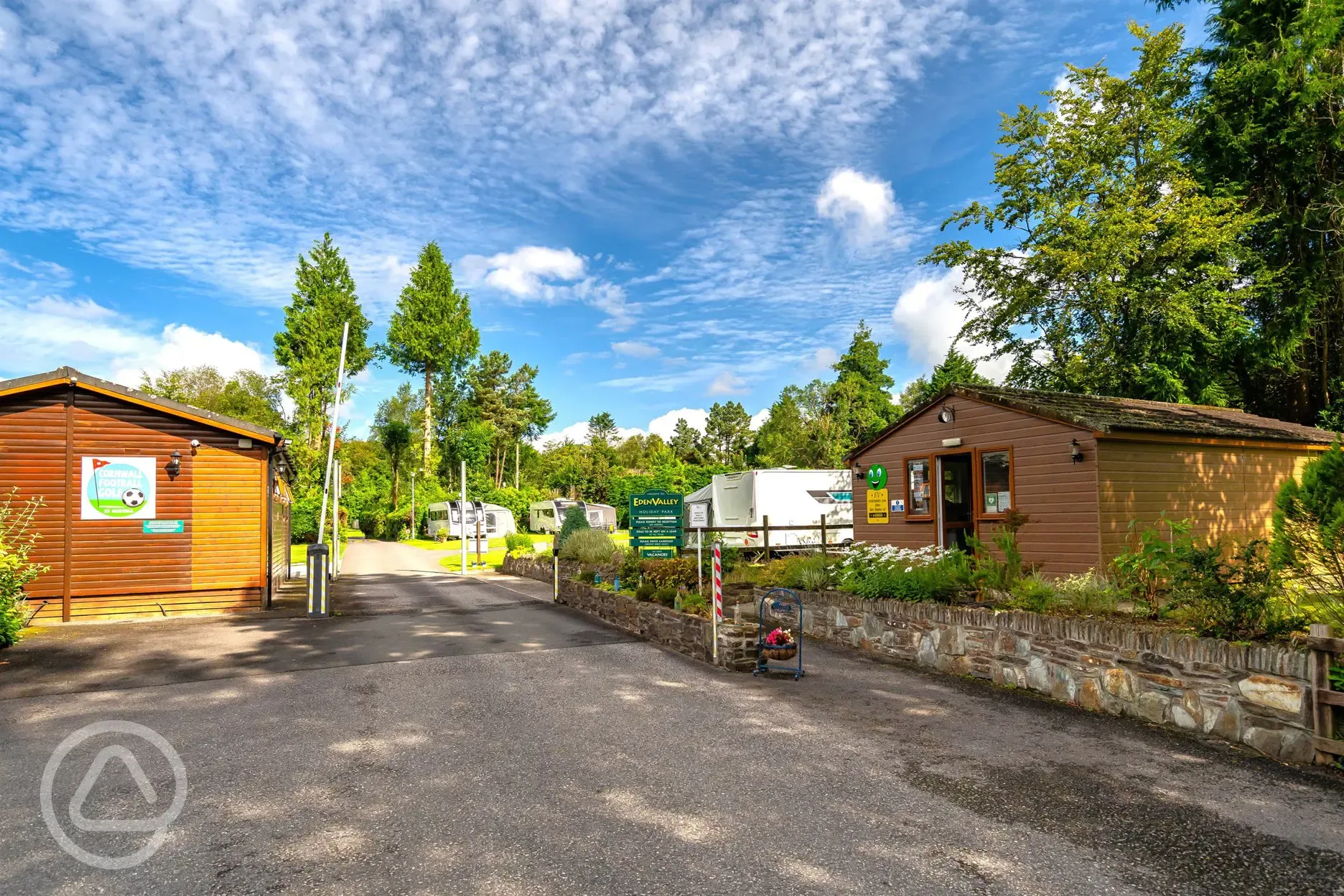 Site entrance