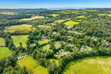 Campsite aerial 